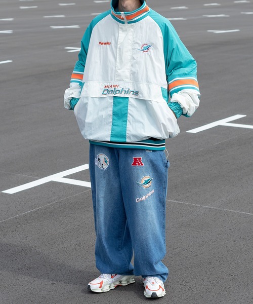 Perushu × NFL コラボ中綿フードブルゾン Perushu × NFL コラボ中綿フードブルゾン Perushu × NFL コラボ中綿