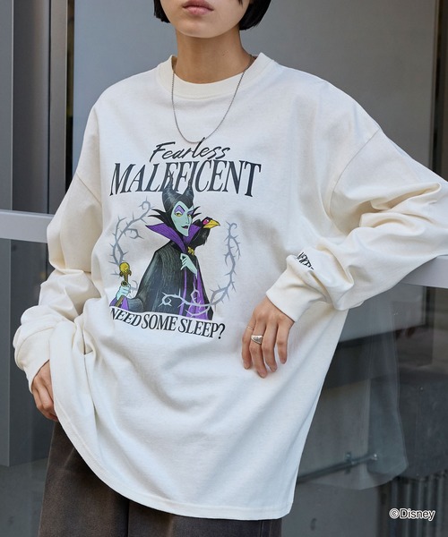 Disney（ディズニー） tシャツ Disney Villains 別注 ピグメント加工