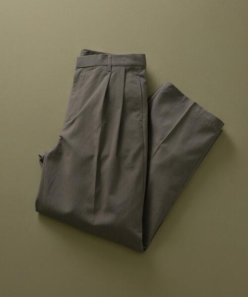 bukht ブフト 18AW 日本製 CLASSIC TROUSERS CHARCOAL PIN CHECK ピンチェック クラシックトラウザーズ BV-95812 3(L) チャコールグレー パンツ スラックス 微フレア ボトムス【新古品】【中古】【bukht】 BUKHT - bukht ブフト 18AW 日本製 CLASSIC TROUSERS CHARCOAL PIN