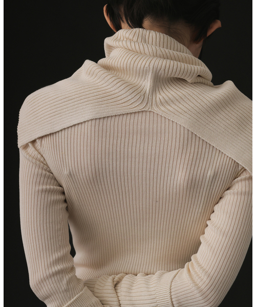 emily week シルク混リブVネックプルオーバー シルク混リブVネックプルオーバー（EMILYWEEK）｜ルミネのファッション