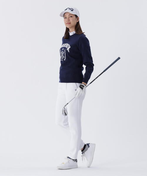 パンツ 「PING APPAREL」全方向ストレッチ ニットコーデュロイテーパードパンツ 「LADIES LINE」 (LADIES) レディースの画像