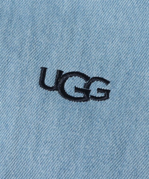 「UGG」 スタジャン M インディゴブルー レディース_画像4