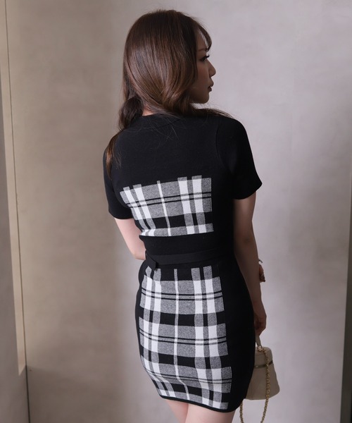 LIP SERVICE（リップサービス） ニットワンピース FREE ベージュ