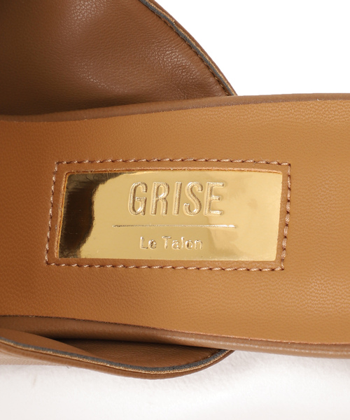 「GRISE」 ミュール SMALL キャメル レディース_画像8