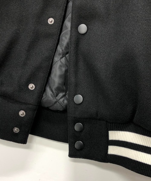 「ADMIX/ATELIER SAB MEN」 スタジャン 52 ブラック メンズ_画像3