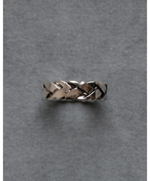 whoseA（フーシー） 指輪 リング 「silver925」KnitRing2 / ニット
