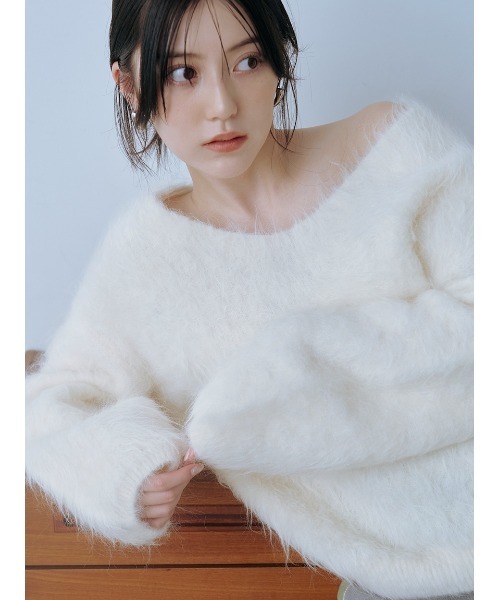 SNIDEL（スナイデル） ニット セーター 「HIGH QUALITY」スリアルパカV