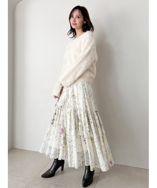 SNIDEL（スナイデル） ニット セーター 「HIGH QUALITY」スリアルパカV