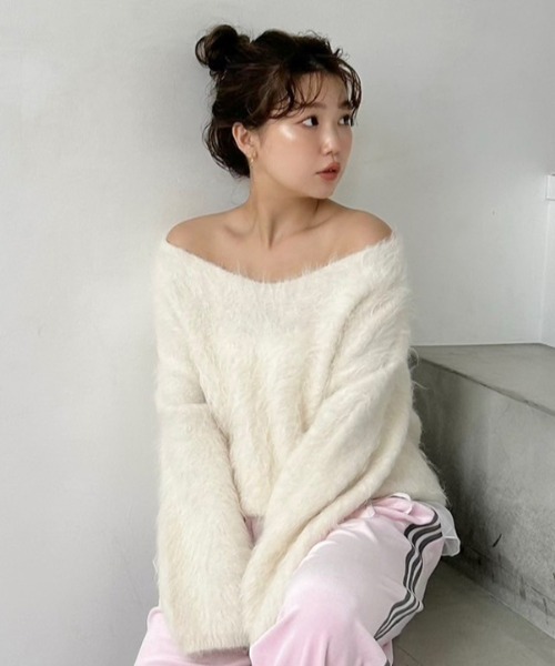 SNIDEL（スナイデル） ニット セーター 「HIGH QUALITY」スリアルパカV