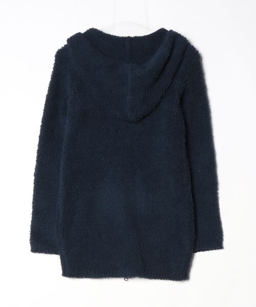 「BAREFOOT DREAMS」 ジップアップパーカー S ネイビー メンズ_画像2