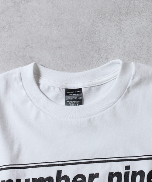 NUMBER (N)INE 半袖Tシャツ サイズ3 NUMBER (N)INE（ナンバーナイン） 「NUMBER (N)INE」 半袖Tシャツ 3