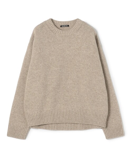 【美品】GALERIE VIE、ファインウール クルーネックプルオーバー、ニット GALERIE VIE（ギャルリー ヴィー） セーター ニット ファインウール