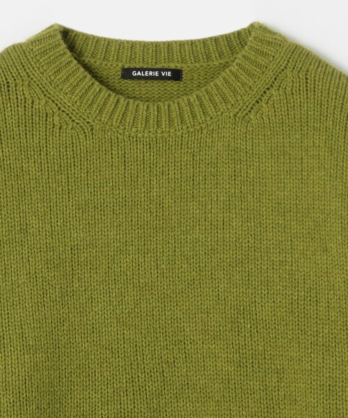 Eina　GALERIE VIE クルーネックニットセーター GALERIE VIE（ギャルリー ヴィー） ニット セーター リネンリリヤーン