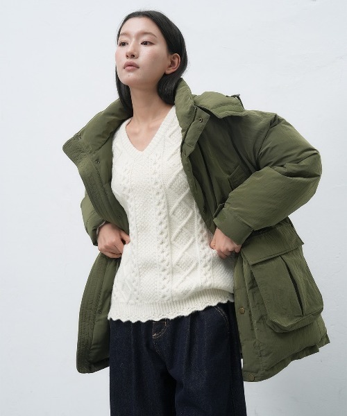 今季完売♡袖ケーブルニット 袖レースアップケーブルニット【ZOZOTOWN限定アイテム】（ニット