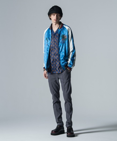 「glamb」 スカジャン S ブラック メンズ_画像4