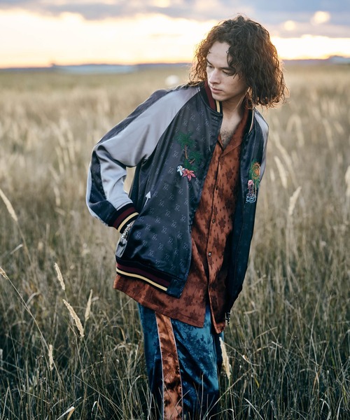 「glamb」 スカジャン S ブラック メンズ_画像9