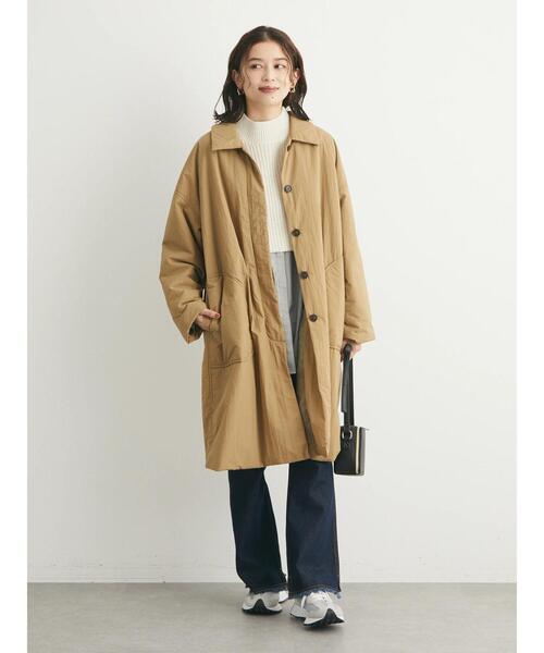 「Green Parks」 「chocol raffine robe」コート FREE ベージュ レディース_画像2
