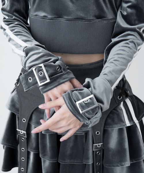 LAZYSLAY tシャツ ベロアライントップス レディース : ZOZOTOWN Yahoo