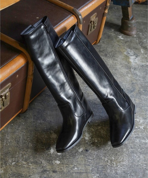 「SESTO」 ロングブーツ S ブラック レディース_画像3