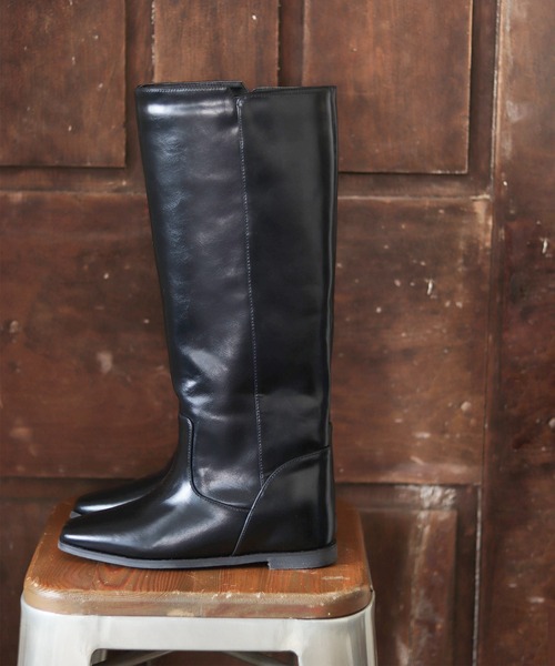 「SESTO」 ロングブーツ S ブラック レディース_画像5