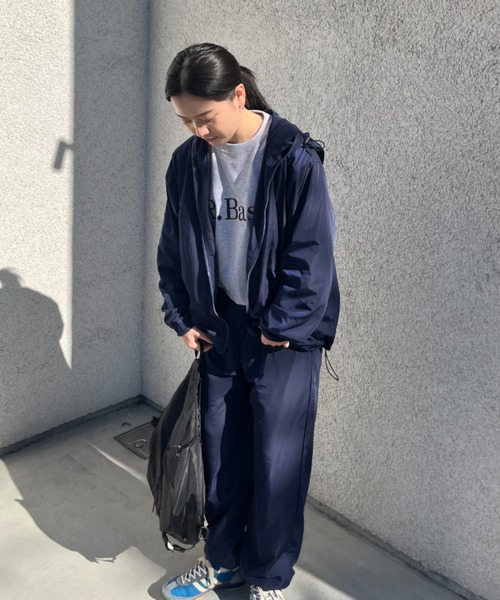 「BROKEN BASE」 ブルゾン MEDIUM ネイビー メンズ_画像2