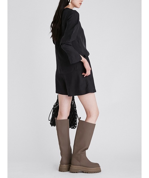 「Mila Owen」 長袖ブラウス 0 オリーブ レディース_画像9