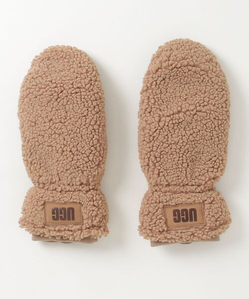UGG Australia（アグオーストラリア） 「UGG」 手袋 - ブラウン