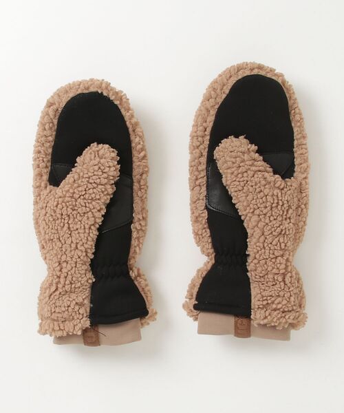 UGG Australia（アグオーストラリア） 「UGG」 手袋 - ブラウン