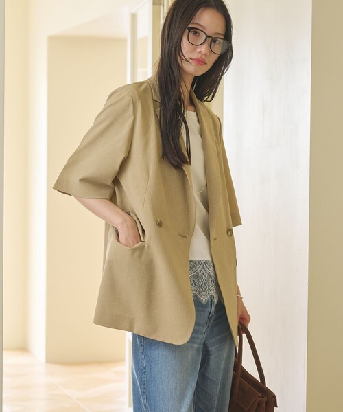 BEAUTY＆YOUTH UNITED ARROWS ジャケット テーラードジャケット ハーフ