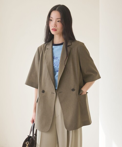 BEAUTY＆YOUTH UNITED ARROWS ジャケット テーラードジャケット ハーフ