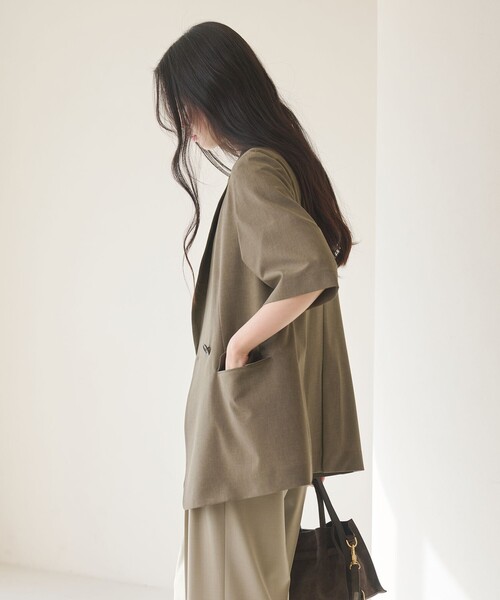 BEAUTY＆YOUTH UNITED ARROWS ジャケット テーラードジャケット ハーフ