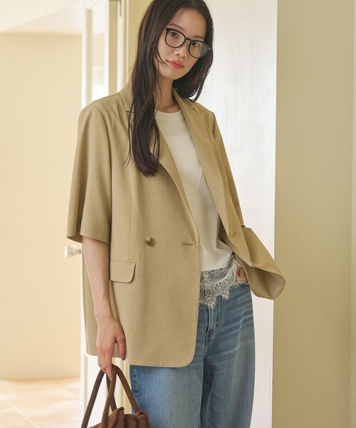BEAUTY＆YOUTH UNITED ARROWS ジャケット テーラードジャケット ハーフ