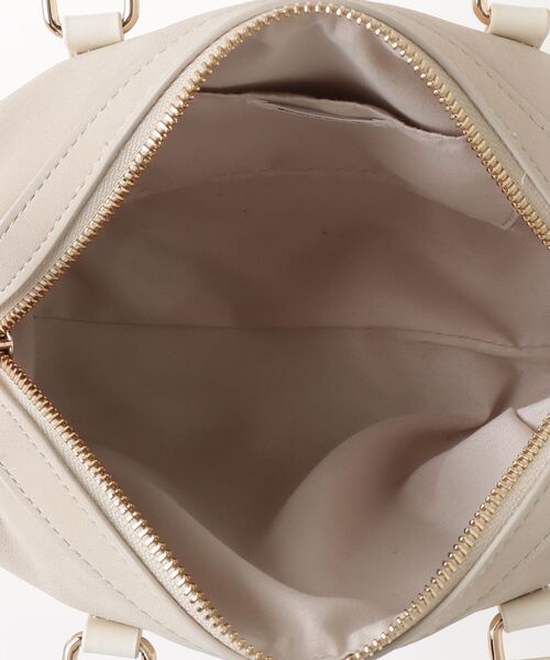 「Seemi. byNICECLAUP」 ハンドバッグ FREE ベージュ レディース_画像4