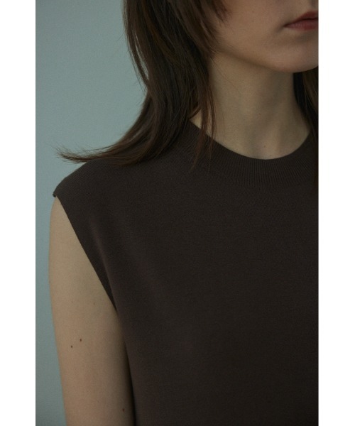 「BLACK BY MOUSSY」 ノースリーブワンピース FREE ブラック レディース_画像4