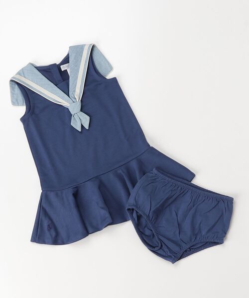 Polo Ralph Lauren Childrenswear ベビー ノーティカル ポンチ ドレス