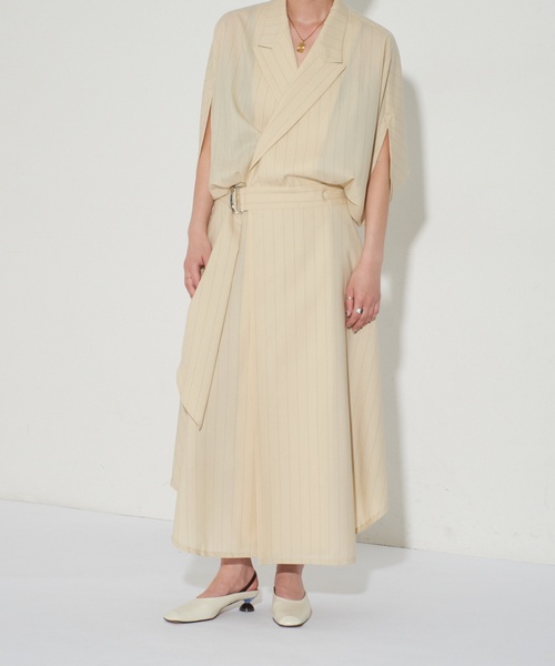 「GRISE」 フラットサンダル MEDIUM ウッド レディース_画像5