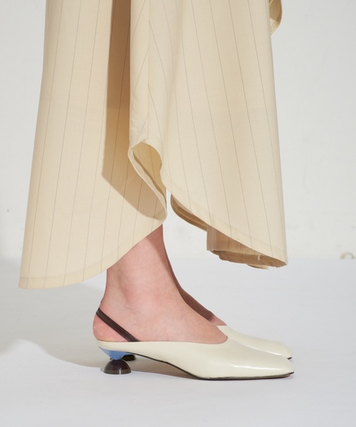 「GRISE」 フラットサンダル MEDIUM ウッド レディース_画像6