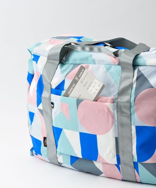 「TRAVEL SHOP MILESTO」 2WAYバッグ フリ- ライトブルー レディース_画像2