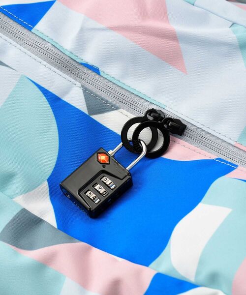「TRAVEL SHOP MILESTO」 2WAYバッグ フリ- ライトブルー レディース_画像6