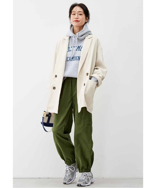 「Live in comfort」 テーラードジャケット MEDIUM ライトベージュ レディース_画像8