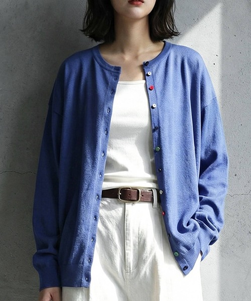 antiqua（アンティカ） ニット セーター 接触冷感 UVカット ニット