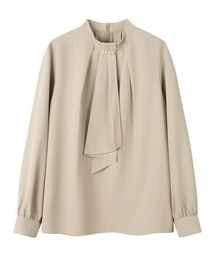 「SAISON DE PAPILLON」 長袖ブラウス L アイボリー レディースの画像2