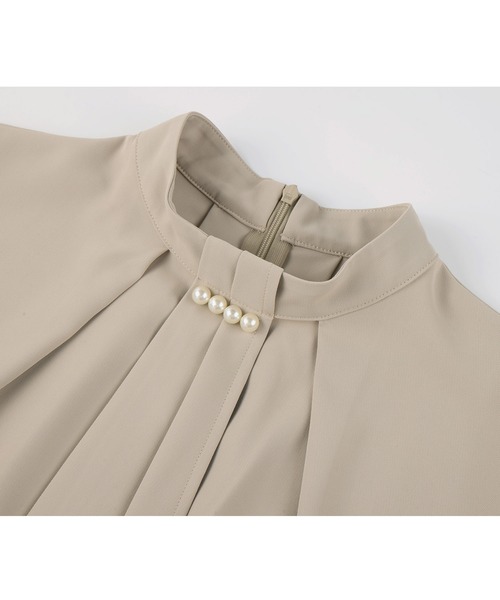 「SAISON DE PAPILLON」 長袖ブラウス L アイボリー レディースの画像5