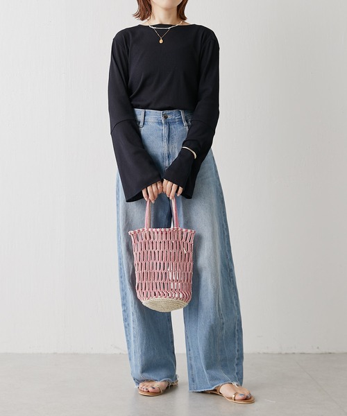 「The Bagmati」 ハンドバッグ FREE ピンク レディース_画像2