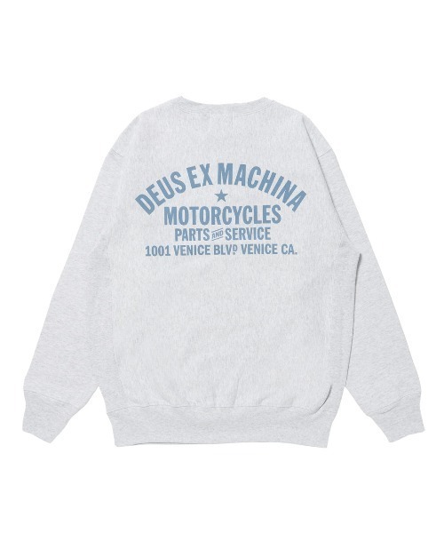 「DEUS EX MACHINA」 スウェットカットソー MEDIUM ブラック メンズ_画像5