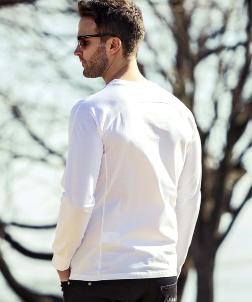 「1PIU1UGUALE3 RELAX 」 長袖Tシャツ L ブラック メンズ_画像3