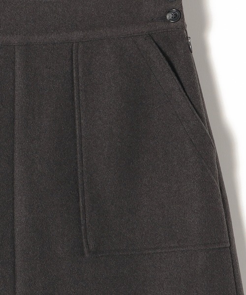 「SHIPS」 スカート S ネイビー レディースの画像4