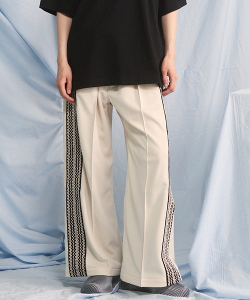 MAISON SPECIAL ジャージパンツ MAISON SPECIAL（メゾンスペシャル） パンツ 「PRE-ORDER」Jacquard