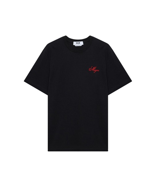 MSGM（エムエスジーエム） tシャツ スクリプトロゴ クルーネックT 
