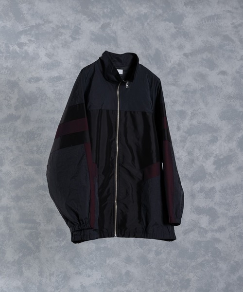 「ADRER」 ナイロンブルゾン SMALL シルバー メンズの画像